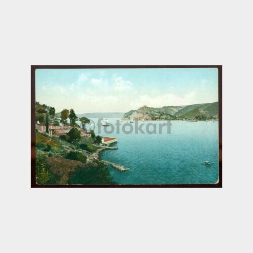 1920 Boğaziçi Sarıyer Sahili Nadir Kartpostal