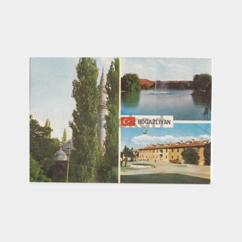 1975 Yozgat Boğazlıyan Görünüş Kartpostal