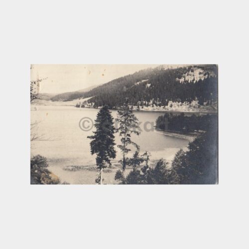 1960 Bolu Abant Gölü Görünüş Kartpostal
