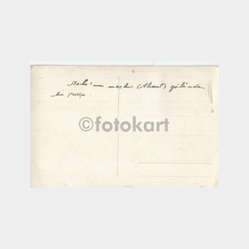 1960 Bolu Abant Gölü Görünüş Kartpostal - Görsel 2