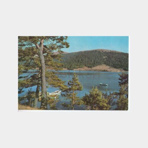 1978 Bolu Abant Gölü Görünüş Kartpostal