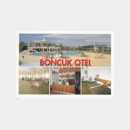 1974 Gelibolu Boncuk Otel Görünüş Kartpostal
