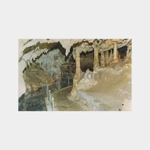 1978 Burdur İnsuyu Mağarası Görünüş Kartpostal