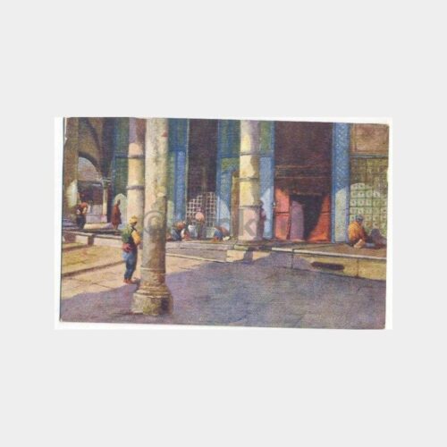 1914 Cami İçinden Tablo Kartpostal