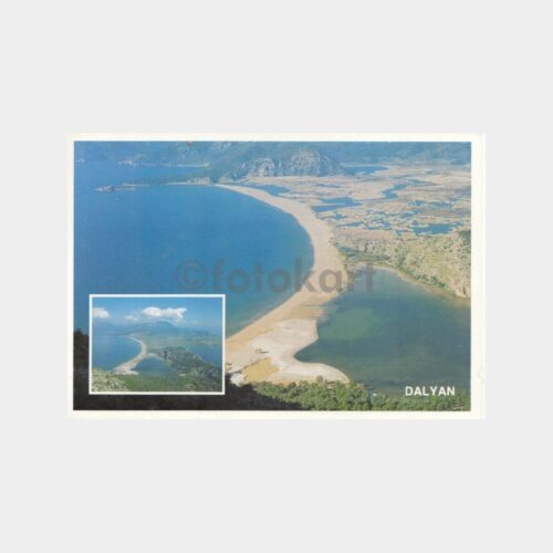 2000 Dalyan Havadan Görünüş Kartpostal