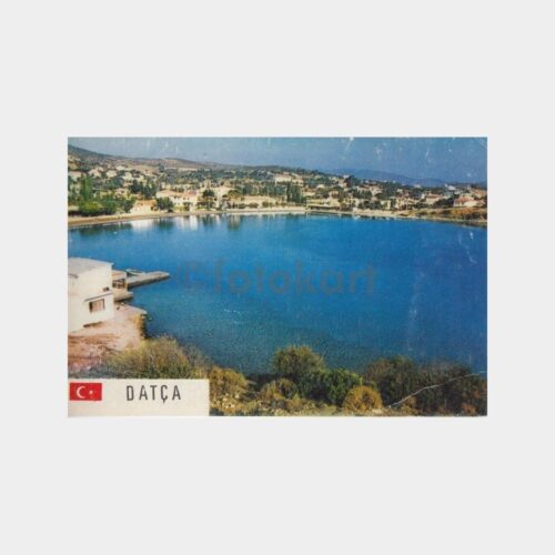 1978 Datça Sahilden Görünüş Kartpostal
