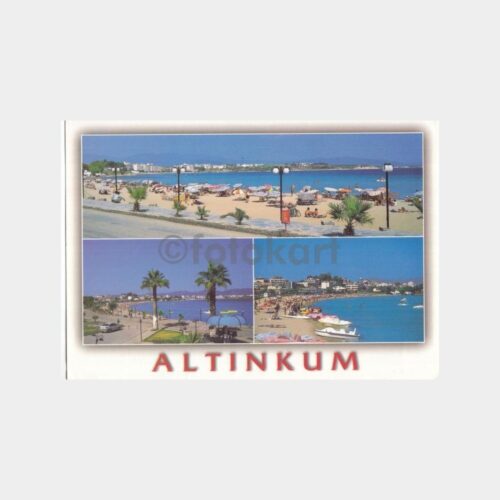 2001 Didim Altınkum Sahili Görünüş Kartpostal