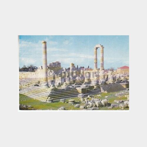 1978 Didim Apollon Antik Öreni Görünüş Kartpostal