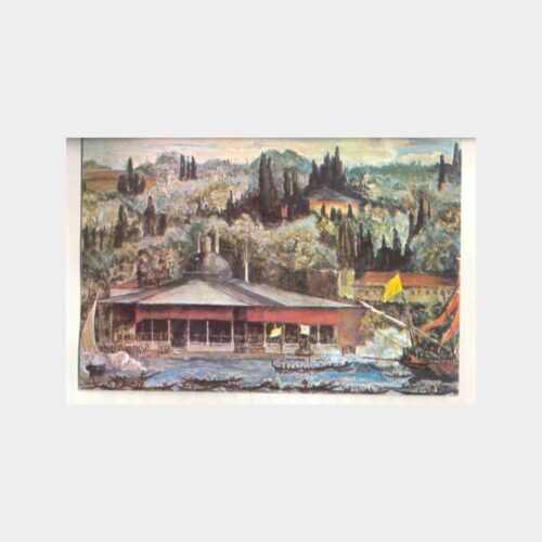 Donanma-i Hümayün Sefere Çıkarken Kartpostal