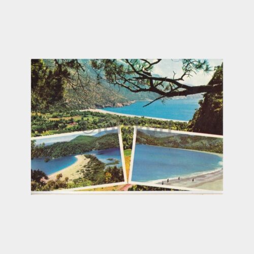 1978 Fethiye 3 Değişik Görünüş Kartpostal