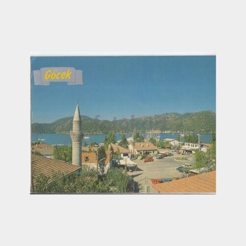 1985 Fethiye Göcek Konulu Kartpostal