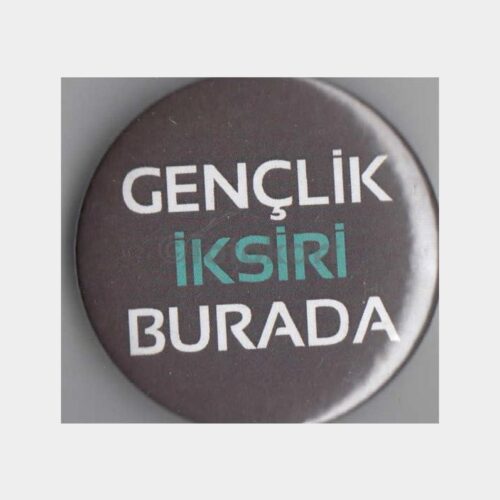 Gençlik İksiri Konulu Rozet