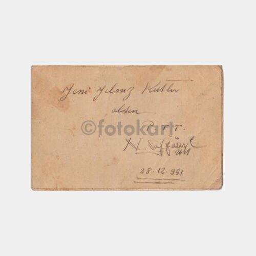 1951 Gezgin Çocuklar Yılbaşı Fantezi Kartpostal - Görsel 2