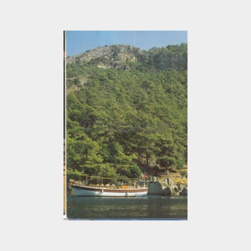 1990 Göcek Kleopatra Koyu Konulu Kartpostal