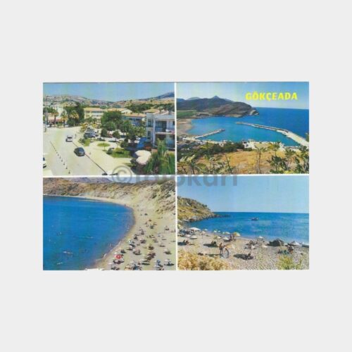 Gökçeada 4 Görünüş Konulu Kartpostal