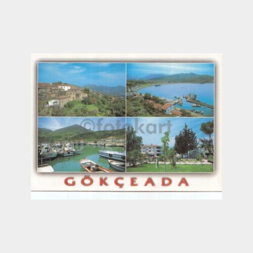 Gökçeada 4 Görünüş Konulu Kartpostal