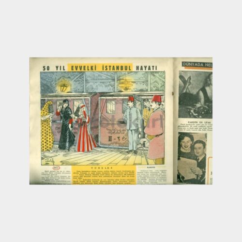 Hafta Dergisi, 1951 No. 117 (Günseli Başar-Tramvaylar-Eski İstanbul) - Görsel 4