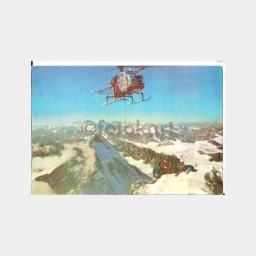 Helikopter Kurtarma Konulu Kartpostal