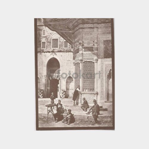 III. Ahmet Çeşmesi -Berggren- Yeni Basım Kartpostal