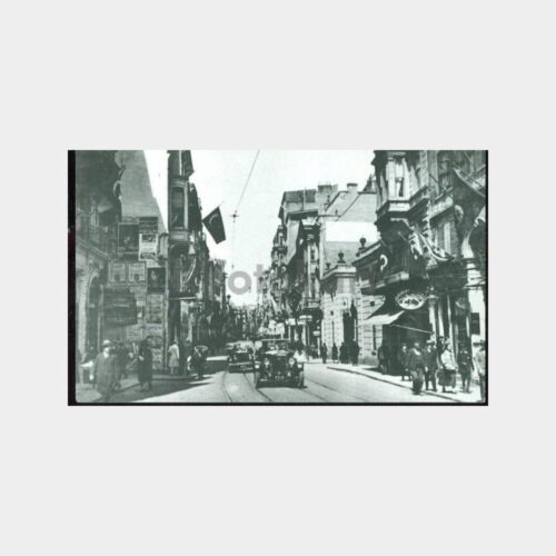 1925 İstiklal Caddesi Yeni Baskı-Reprodüksiyon Kartpostal