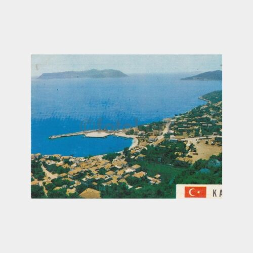 1982 Kaş Genel Görünüş Kartpostal