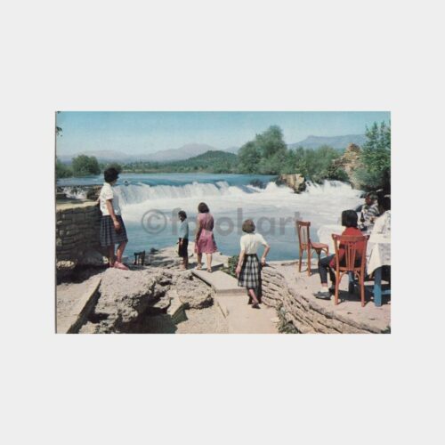 1970 Manavgat Şelalesi Görünüş Kartpostal