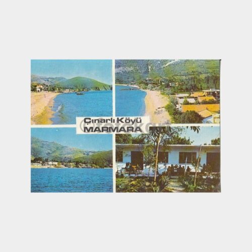 1978 Marmara Adası Çınarlı Konulu Kartpostal
