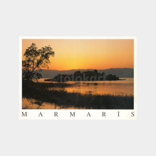 2000 Marmaris Görünüş Kartpostal