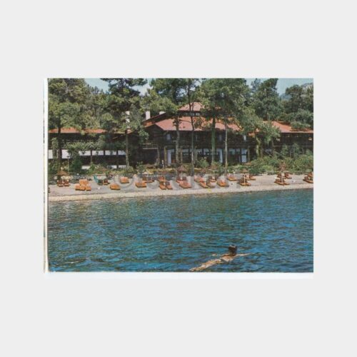 1978 Marmaris Tatil Köyü Görünüş Kartpostal