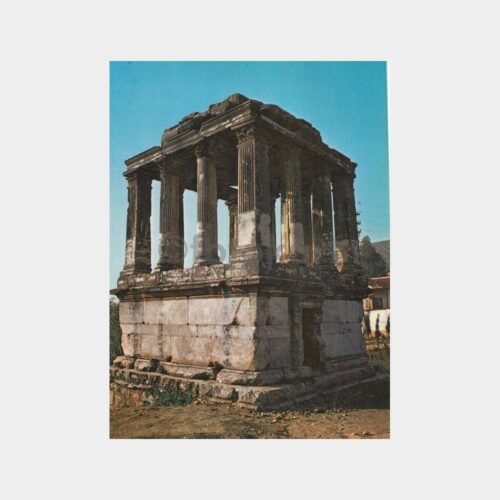1978 Milas Gümüşkesen Anıtı Görünüş Kartpostal