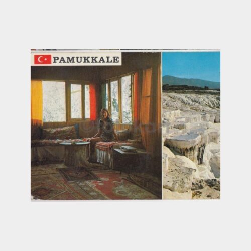 1973 Pamukkale Konak Sadi Oteli Kartpostal