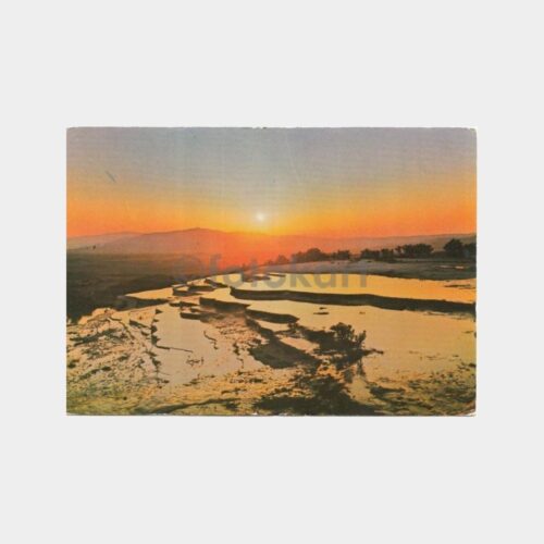 1978 Pamukkale Gurup Vakti Görünüş Kartpostal
