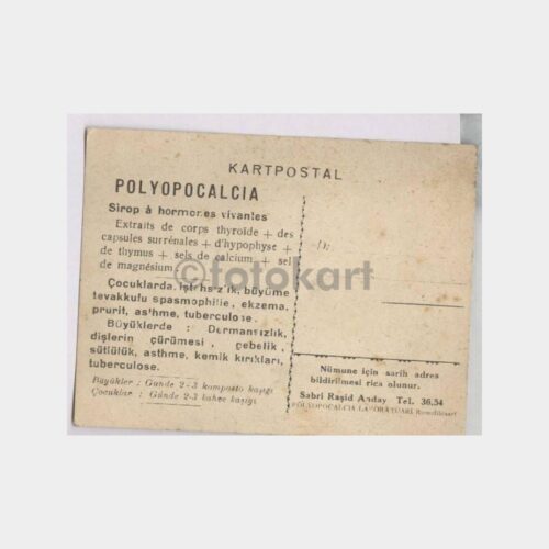 Polyopocalcia İlaç Tanıtım Kartpostal - Görsel 2