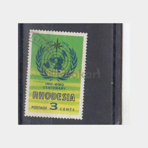 1973 Rodezya Birleşmiş Milletler Konulu Damgalı Pul