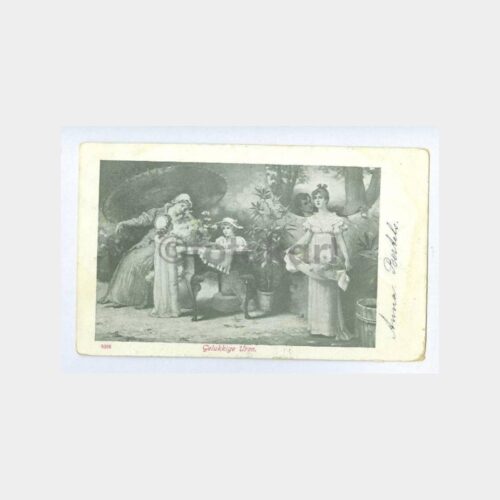1903 Rotterdam Damgalı Nadir Kartpostal