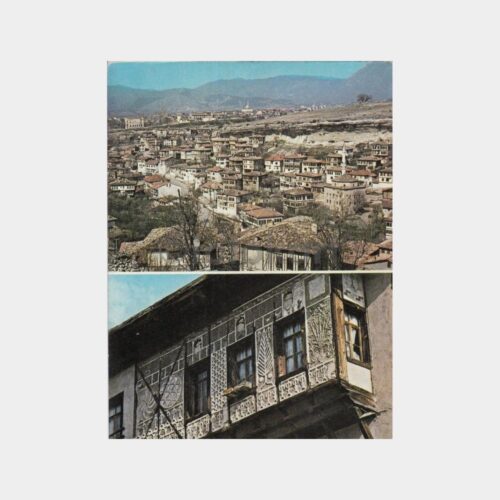 1978 Tarihi Safranbolu Evleri Görünüş Kartpostal
