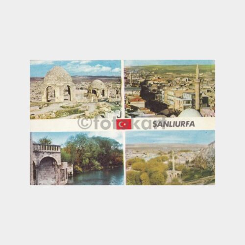 1975 Şanlıurfa 4 Muhtelif Görünüş Kartpostal