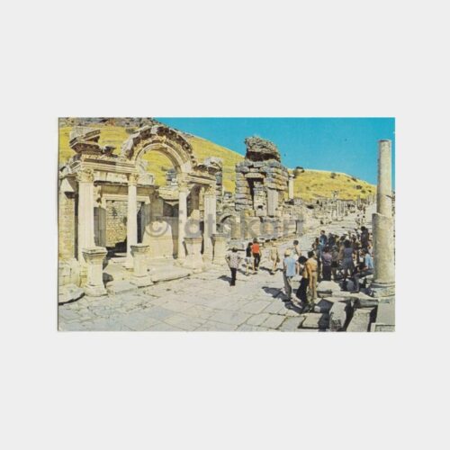 1978 Selçuk Efes Antik Şehri Görünüş Kartpostal