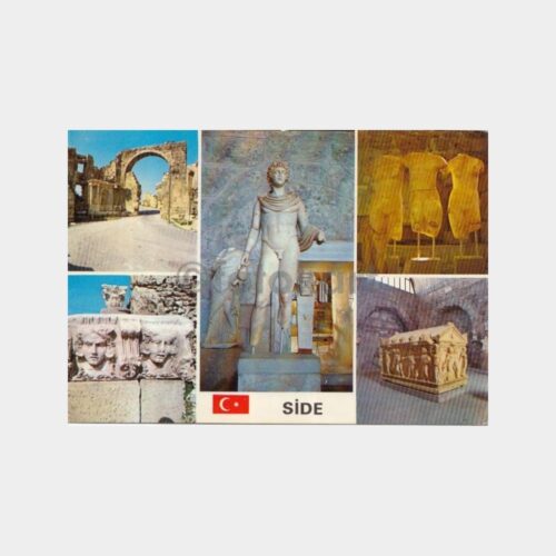 1978 Side Müzesinden Görünüşler Kartpostal