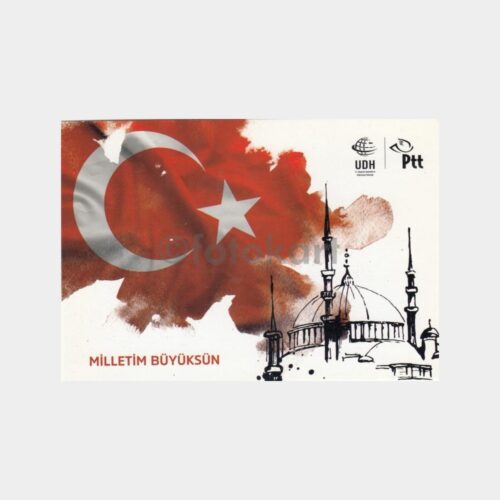 Yakın Dönem Sosyal Konulu 15 Adet Kartpostal - Görsel 2