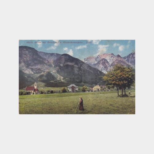 Tablo Manzara Konulu Kartpostal