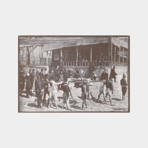 Eski İstanbul Tulumbacılar -Yeni Baskı- Kartpostal
