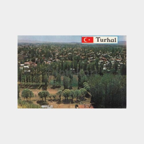 1975 Turhal Genel Görünüş Kartpostal