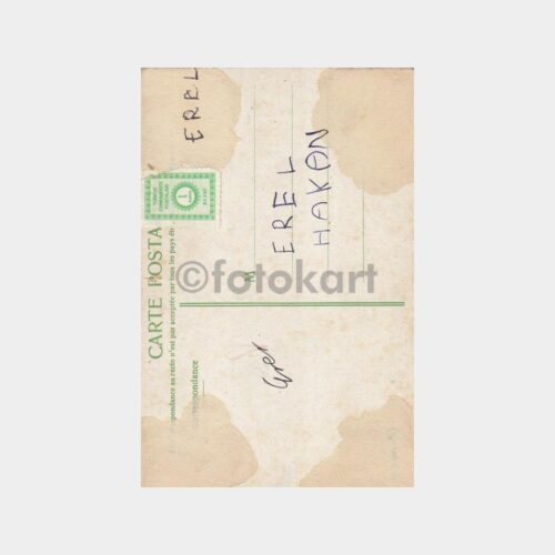 1915 Türk Hanımlar Mesirede Kartpostal - Görsel 2