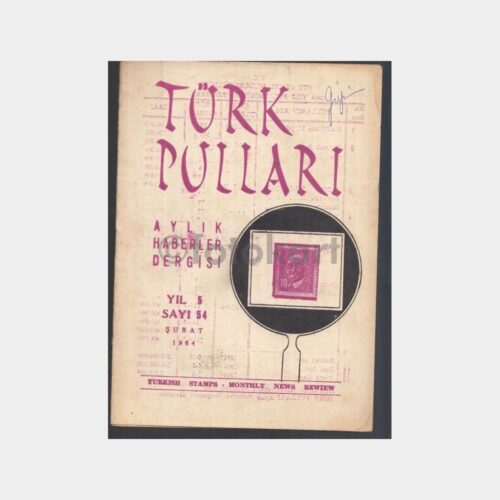 Türk Pulları Haberler Dergisi, 1964 No 54