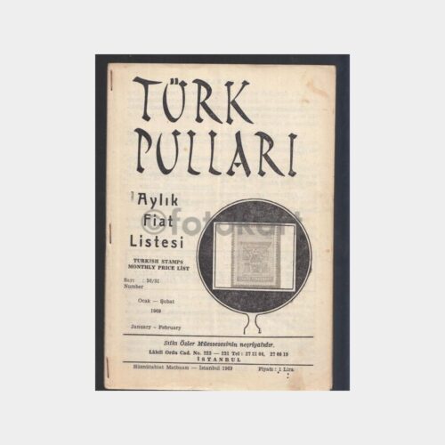 Türk Pulları Fiyat Listesi, 1969 No 50-51