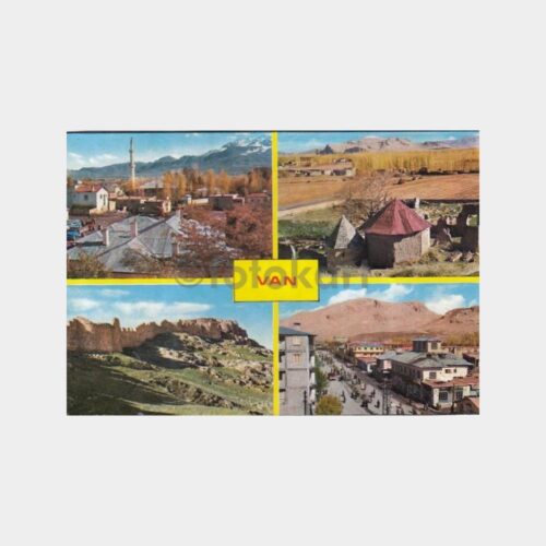 1975 Van Muhtelif Görünüşler Kartpostal