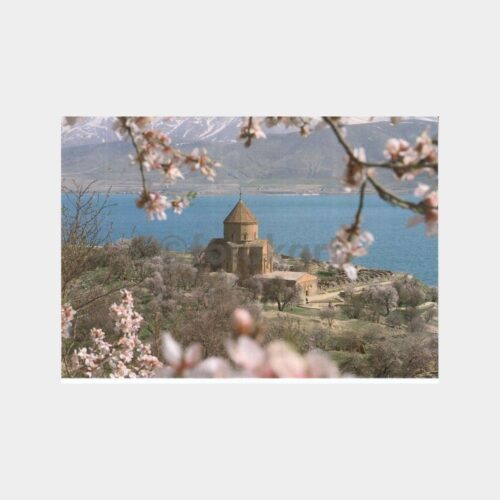 Van Akdamar Adası Görünüş Kartpostal