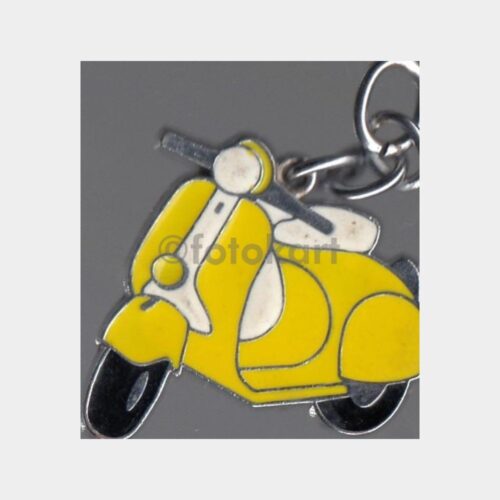 Vespa Motorsiklet Konulu Anahtarlık