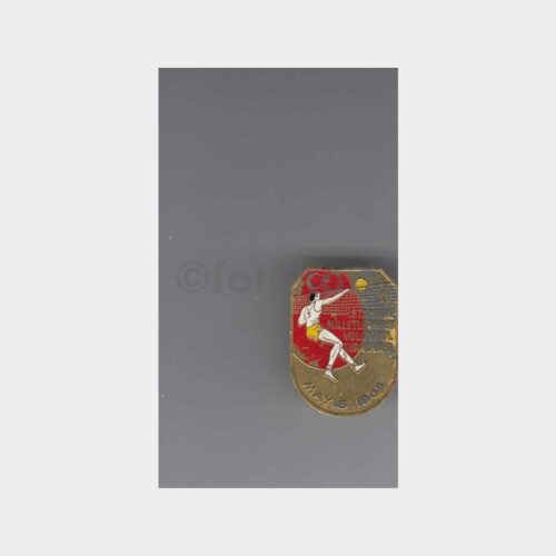 1965 Türkiye 4. Voleybol Turnuvası Rozeti